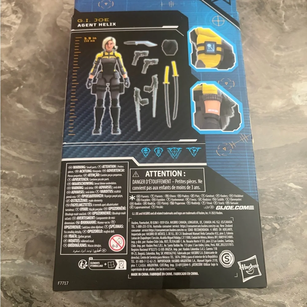 Hasbro G.I. Joe Agent Helix Figure with‎ Accessories